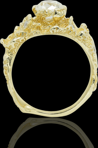 Gold ring with diamonds (7)