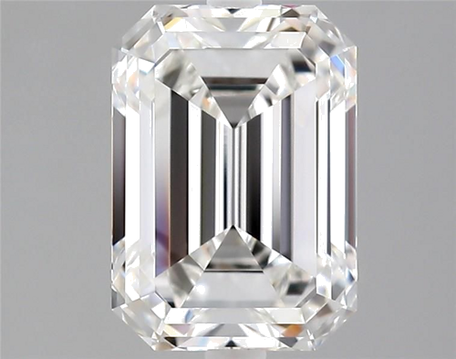 2.09 carat F-VVS1 Natūralus Emerald Deimantas (1)