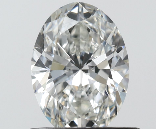 0.6 carat G-VVS1 Natūralus Oval Deimantas (1)