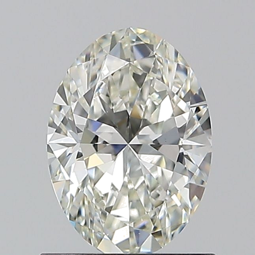 0.9 carat I-VS1 Natūralus Oval Deimantas (1)