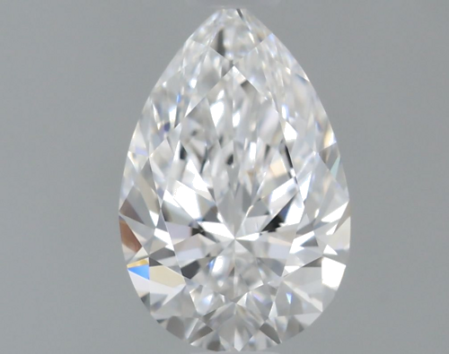 0.37 carat E-VVS1 Natūralus Pear Deimantas (1)