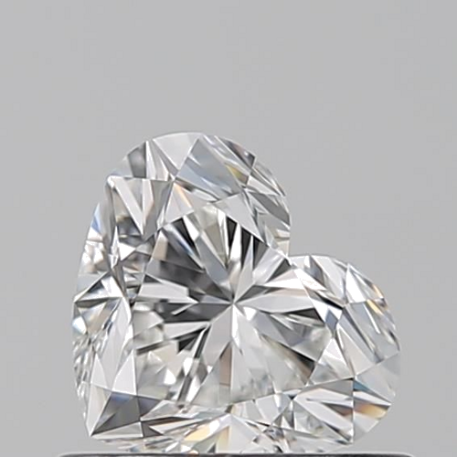 0.6 carat G-VVS1 Natūralus Heart Deimantas (1)