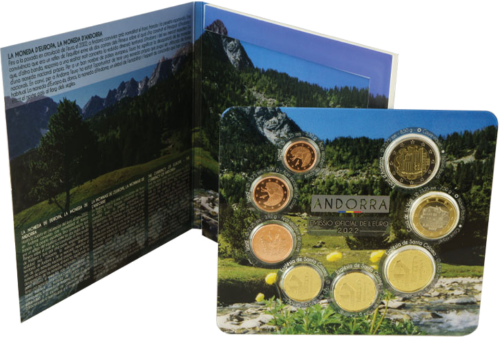 2022 Andorra BU euro coin set (1)