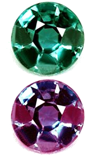 0.21 carat GREEN Round Alexandrite (1)
