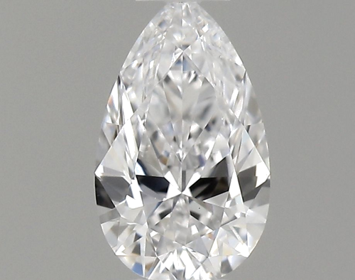 0.25 carat D-VS1 Natūralus Pear Deimantas (1)