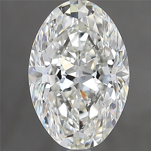 2.7 carat H-VS1 Natūralus Oval Deimantas (1)