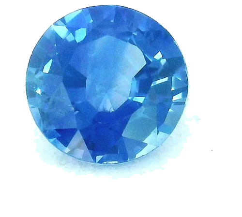 0.54 carat BLUE Round Safyras (1)
