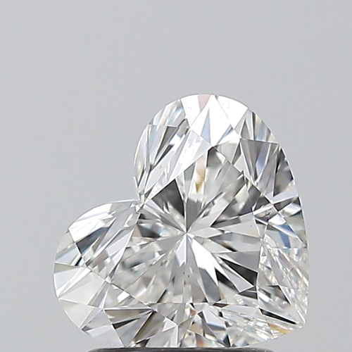1.5 carat F-VS1 Natūralus Heart Deimantas (1)