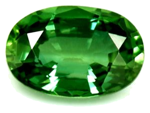 0.54 carat GREEN Oval Safyras (1)
