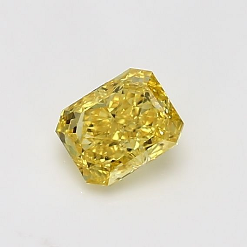 0.55 carat Yellow-VS2 Natūralus Radiant Deimantas (1)