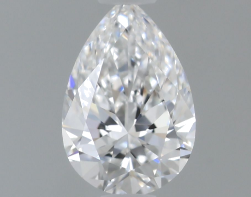 0.29 carat D-VVS1 Natūralus Pear Deimantas (1)