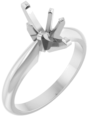 Sužadėtuvių Žiedas „Solitaire“ 14k white gold Marquise 9.5mm x 5mm (1)