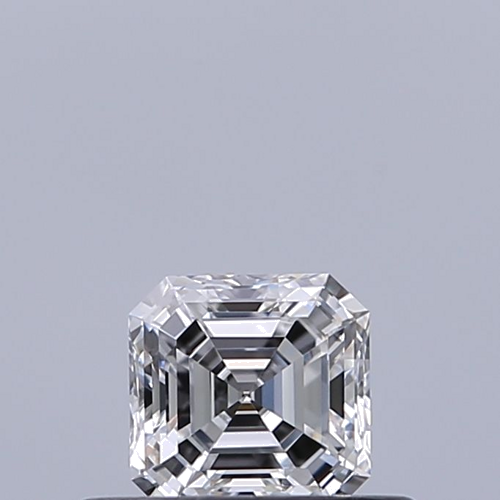 0.31 carat D-IF Natūralus Asscher Deimantas (1)