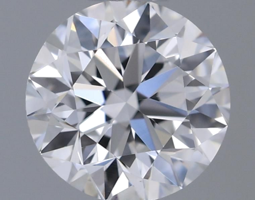 0.5 carat D-VVS2 Very Good cut Natūralus Round Deimantas (1)