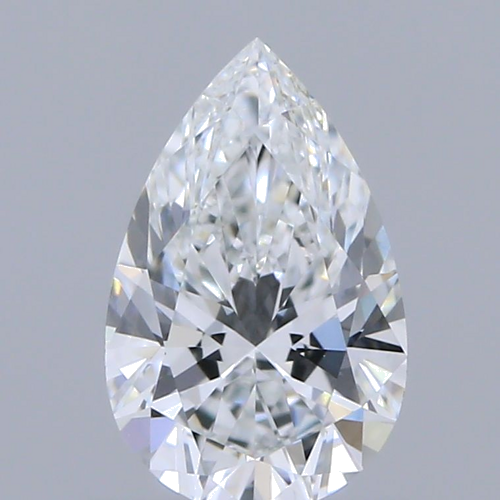 0.61 carat D-VS2 Natūralus Pear Deimantas (1)