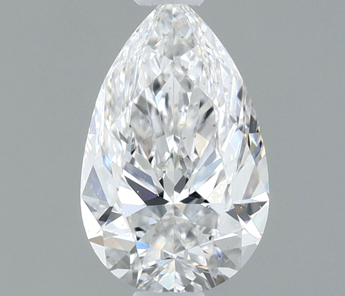 0.54 carat E-VS2 Natūralus Pear Deimantas (1)