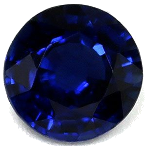 0.57 carat BLUE Round Safyras (1)