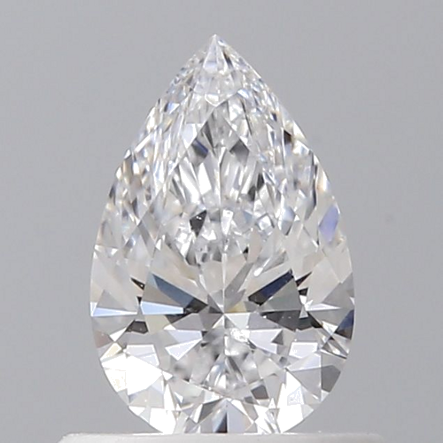 0.5 carat D-VS1 Natūralus Pear Deimantas (1)