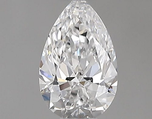 0.3 carat E-VVS2 Natūralus Pear Deimantas (1)