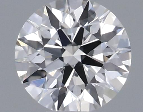0.23 carat F-VVS2 Excellent cut Natūralus Round Deimantas (1)