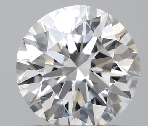 0.59 carat F-VVS2 Excellent cut Natūralus Round Deimantas (1)