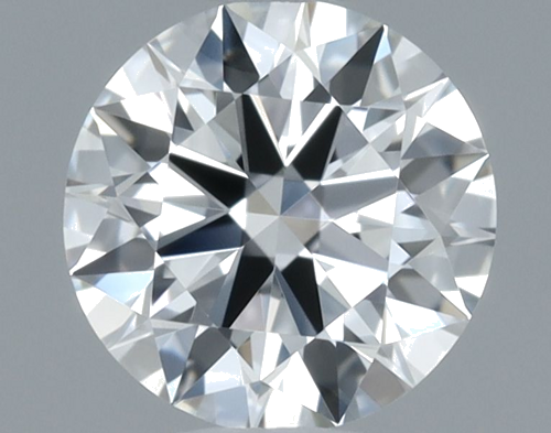 0.5 carat F-VVS2 Excellent cut Natūralus Round Deimantas (1)