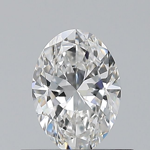 0.5 carat E-VVS1 Natūralus Oval Deimantas (1)