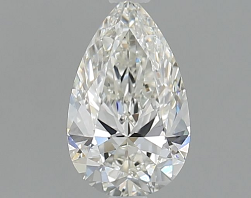 0.61 carat I-VVS2 Natūralus Pear Deimantas (1)