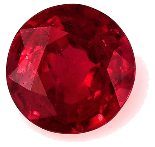 0.56 carat RED Round Rubinas (1)