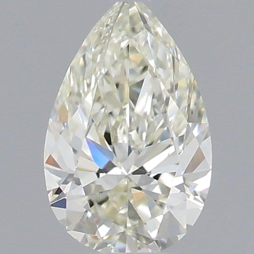 0.41 carat K-IF Natūralus Pear Deimantas (1)