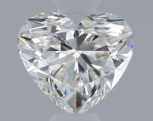 0.41 carat H-VVS1 Natūralus Heart Deimantas (1)