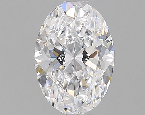 0.54 carat D-VVS2 Natūralus Oval Deimantas (1)