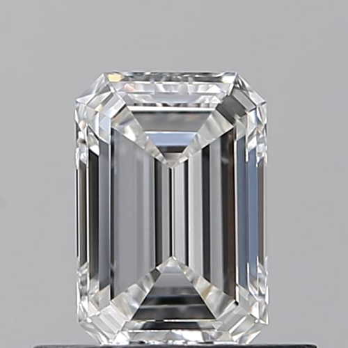 0.55 carat F-VVS2 Natūralus Emerald Deimantas (1)