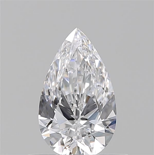 0.52 carat D-VVS1 Natūralus Pear Deimantas (1)
