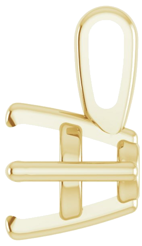 Pakabukas „Solitaire“ 585 Geltonojo Aukso Round 4.5mm (3)