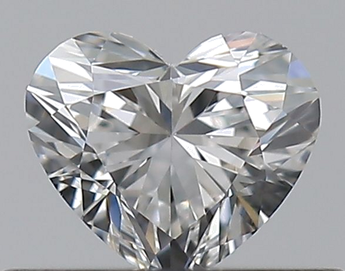 0.3 carat F-VS1 Natūralus Heart Deimantas (1)