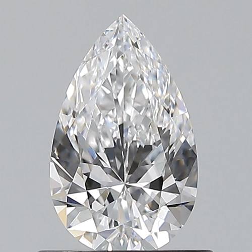 0.7 carat D-FL Natūralus Pear Deimantas (1)