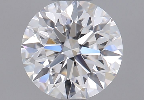 0.44 carat F-VVS1 Excellent cut Natūralus Round Deimantas (1)