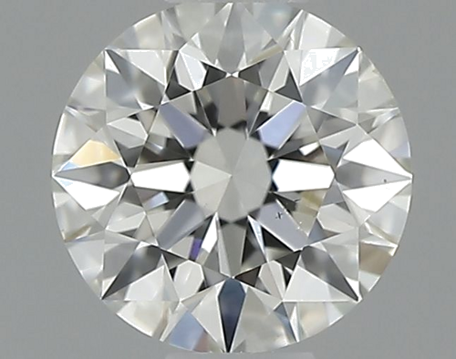 0.5 carat I-VS2 Excellent cut Natūralus Round Deimantas (1)