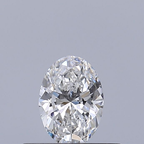 0.3 carat D-VVS1 Natūralus Oval Deimantas (1)
