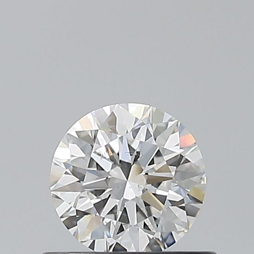 0.51 carat F-SI2 Excellent cut Natūralus Round Deimantas (1)