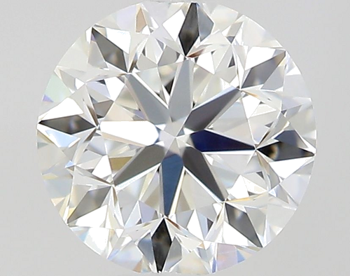 0.5 carat F-VVS1 GD cut Natūralus Round Deimantas (1)