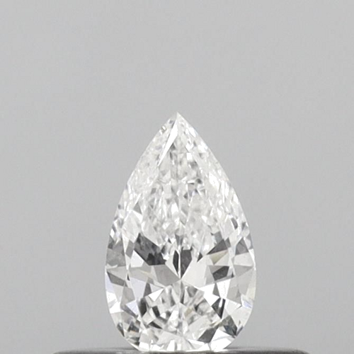 0.21 carat E-SI2 Natūralus Pear Deimantas (1)