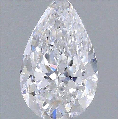 0.5 carat D-VS2 Natūralus Pear Deimantas (1)