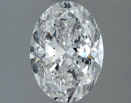 1.81 carat F-SI2 Natūralus Oval Deimantas (1)