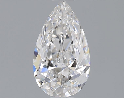 0.61 carat G-IF Natūralus Pear Deimantas (1)