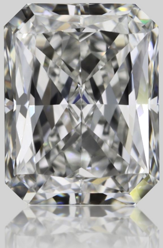 0.71 carat H-VVS2 Natūralus Radiant Deimantas (1)