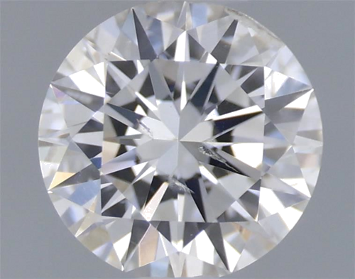 0.5 carat G-SI2 Excellent cut Natūralus Round Deimantas (1)