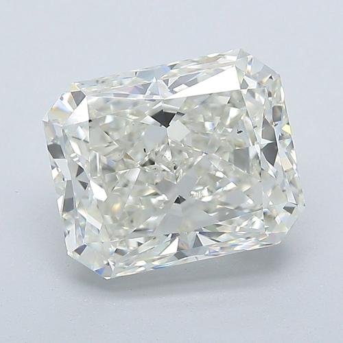 4.53 carat K-SI1 Natūralus Radiant Deimantas (1)
