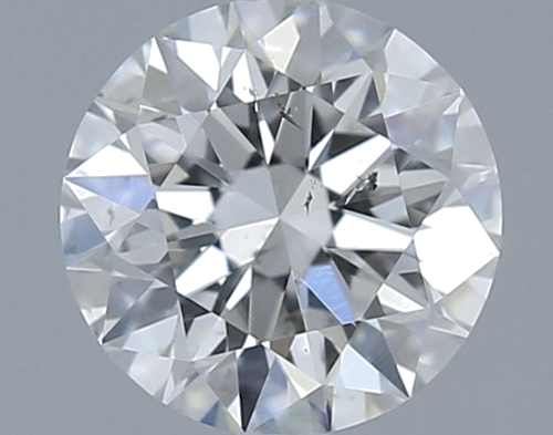 0.38 carat G-SI1 Excellent cut Natūralus Round Deimantas (1)